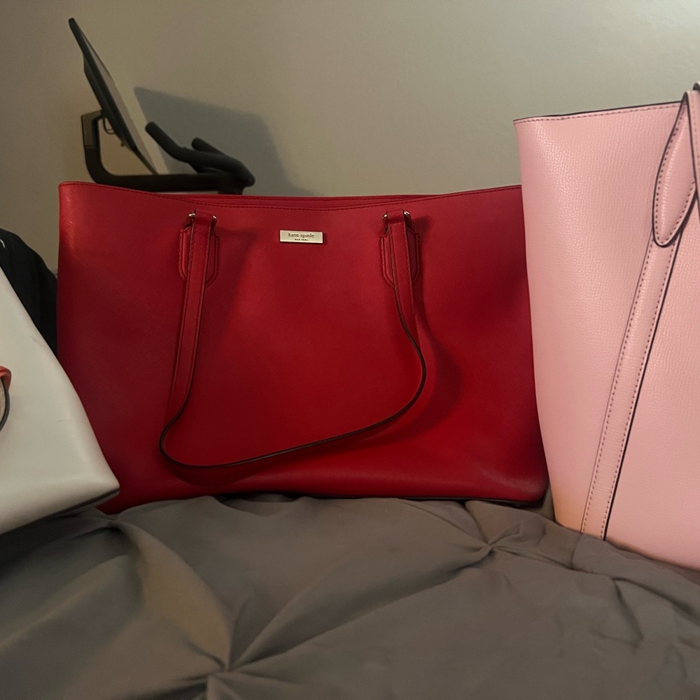 Kate Spade Vibrant Red Tote